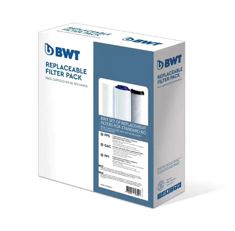 LANGWATER The Well 2 Starter Kit Blanc - Filtre à eau osmose inverse sans installation
